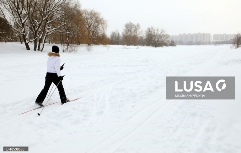 Rússia: Inverno em Moscovo