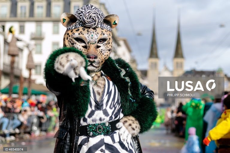 Suiça: Desfile de Carnaval de Lucerna