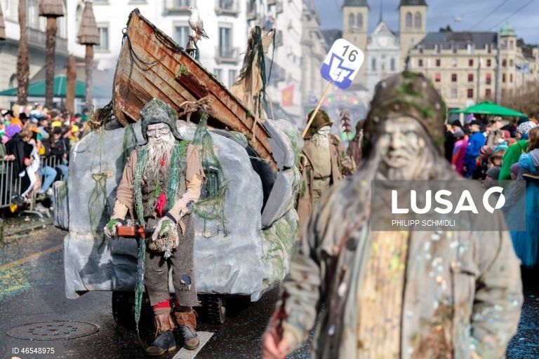 Suiça: Desfile de Carnaval de Lucerna