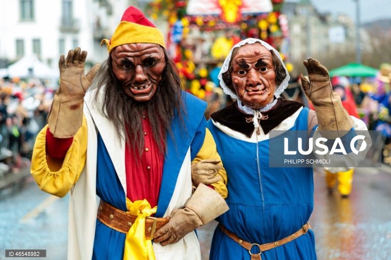 Suiça: Desfile de Carnaval de Lucerna