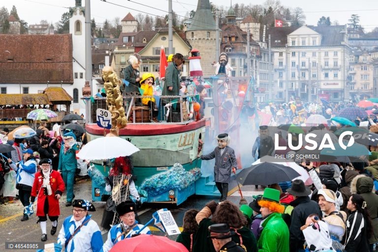 Suiça: Desfile de Carnaval de Lucerna