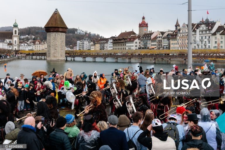 Suiça: Desfile de Carnaval de Lucerna