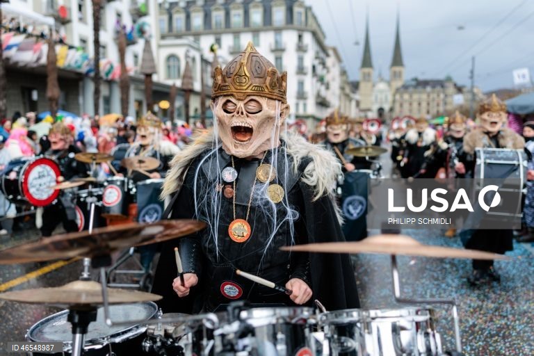 Suiça: Desfile de Carnaval de Lucerna
