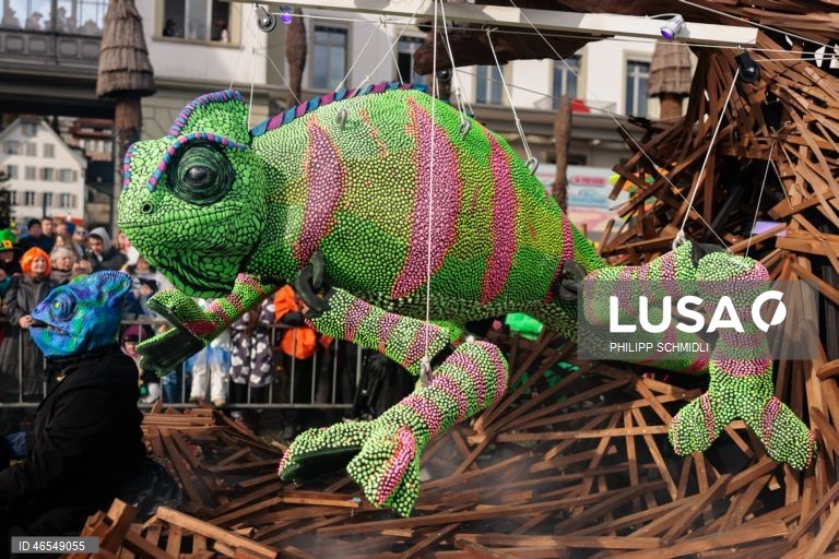 Suiça: Desfile de Carnaval de Lucerna