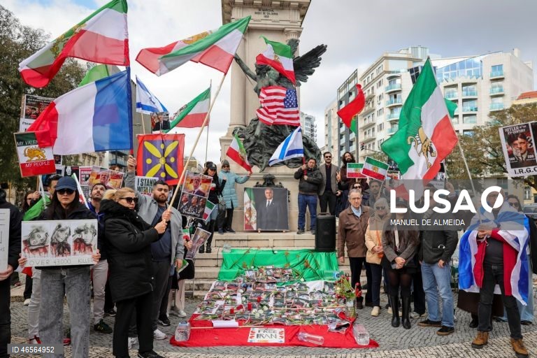 Lisboa: Manifestação contra regime iraniano