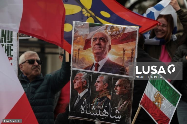 Lisboa: Manifestação contra regime iraniano