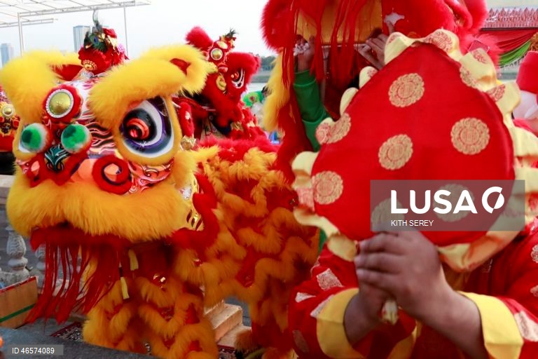 Camboja: Celebrações do Ano Novo Lunar Chinês em Phnom Penh