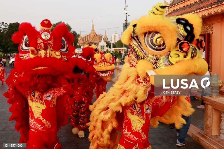 Camboja: Celebrações do Ano Novo Lunar Chinês em Phnom Penh