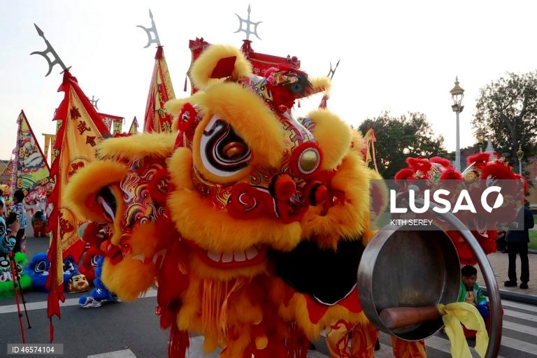 Camboja: Celebrações do Ano Novo Lunar Chinês em Phnom Penh