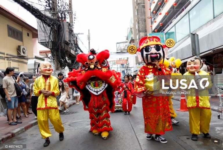 Tailândia: Celebrações do Ano Novo Lunar Chinês em Banguecoque
