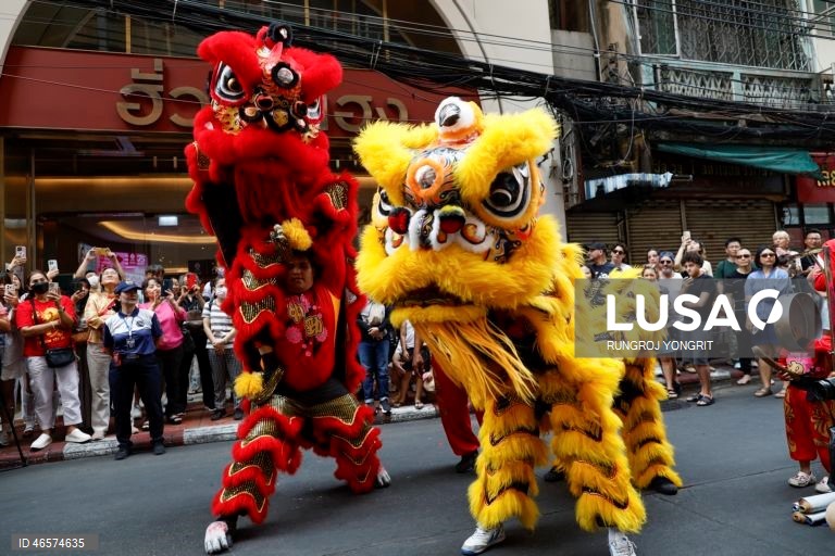 Tailândia: Celebrações do Ano Novo Lunar Chinês em Banguecoque