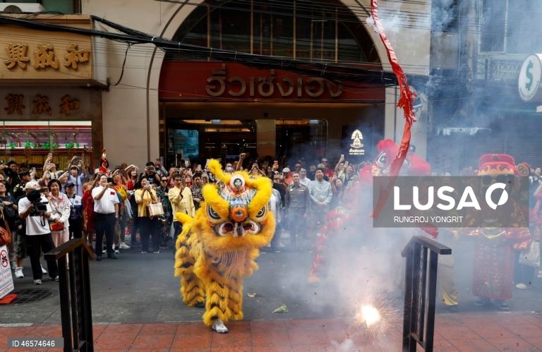 Tailândia: Celebrações do Ano Novo Lunar Chinês em Banguecoque