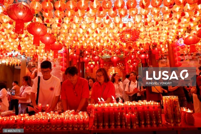 Tailândia: Celebrações do Ano Novo Lunar Chinês em Banguecoque