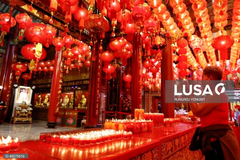 Tailândia: Celebrações do Ano Novo Lunar Chinês em Banguecoque