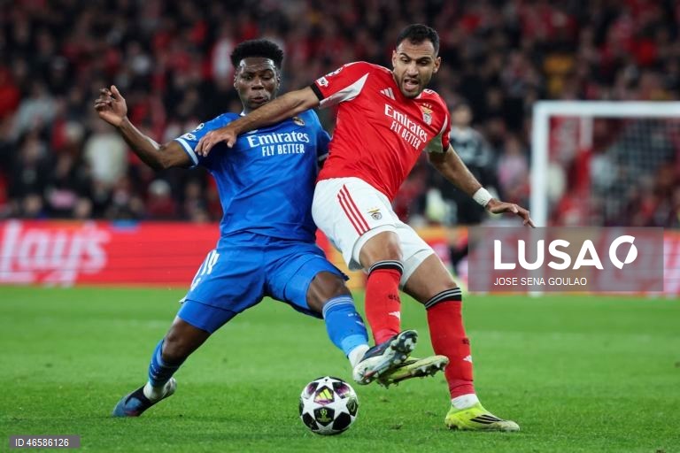 Liga dos Campeões: Benfica vs Real Madrid