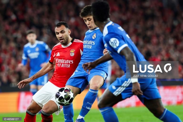 Liga dos Campeões: Benfica vs Real Madrid