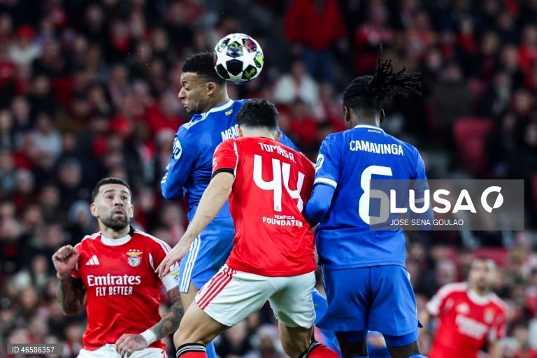 Liga dos Campeões: Benfica vs Real Madrid