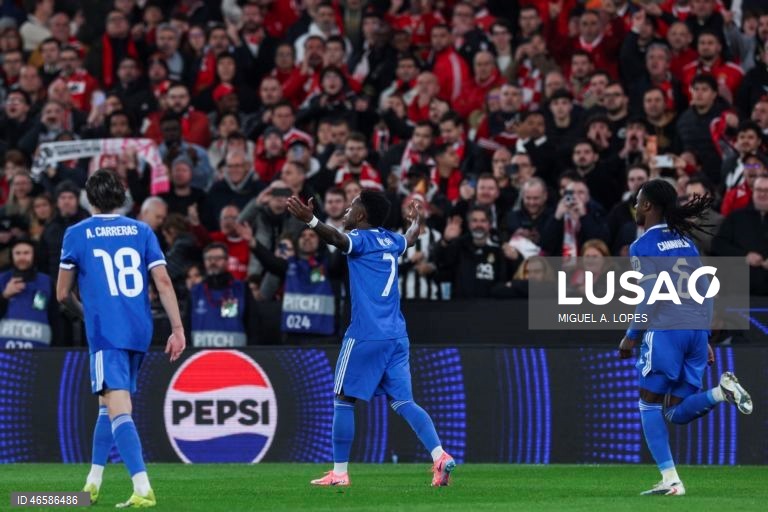 Liga dos Campeões: Benfica vs Real Madrid