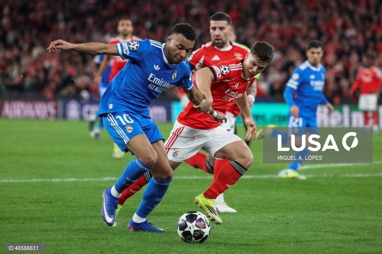 Liga dos Campeões: Benfica vs Real Madrid