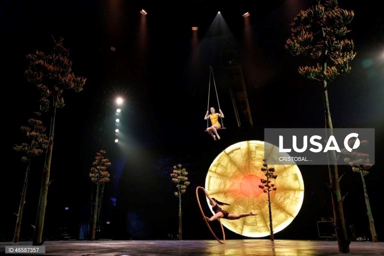 EUA: Ensaios do espetáculo LUZIA do Cirque du Soleil em Miami