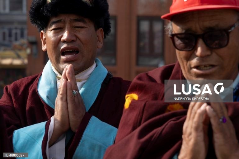 Neapal: Budistas do distrito de Humla celebram o ano novo em Katmandu