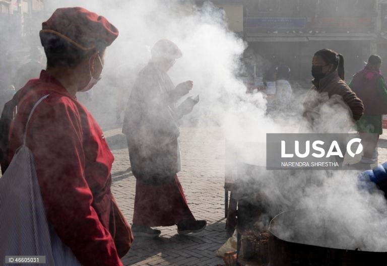 Neapal: Budistas do distrito de Humla celebram o ano novo em Katmandu