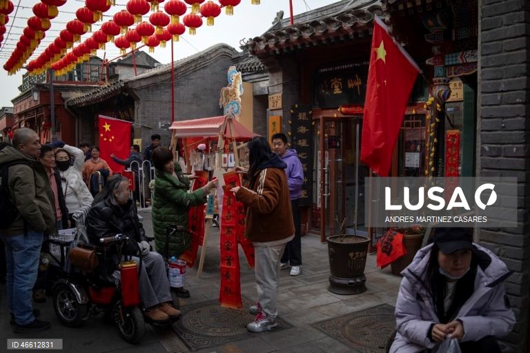 Festival da primavera em Pequim