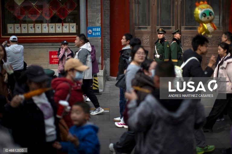 Festival da primavera em Pequim