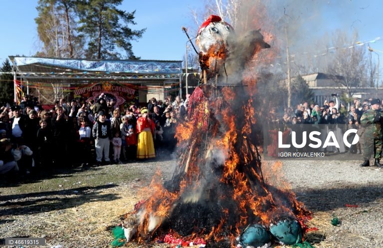 Festival Maslenitsa no Quirguistão