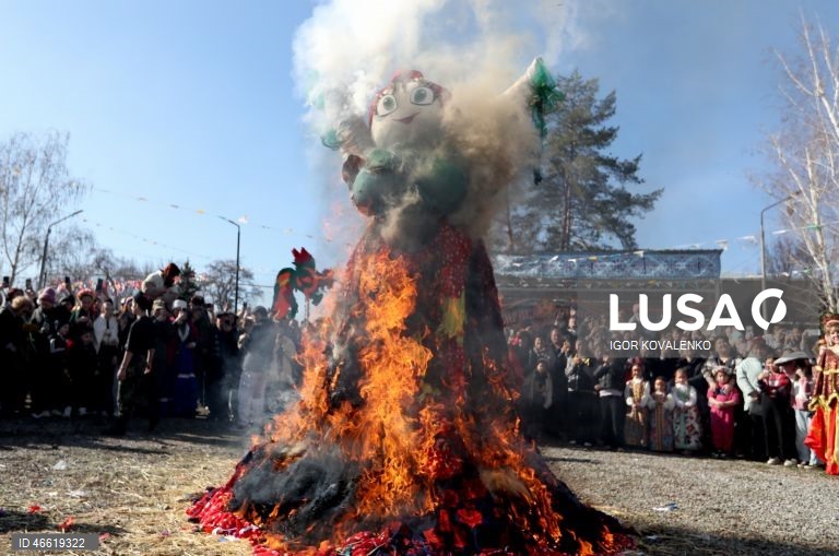 Festival Maslenitsa no Quirguistão