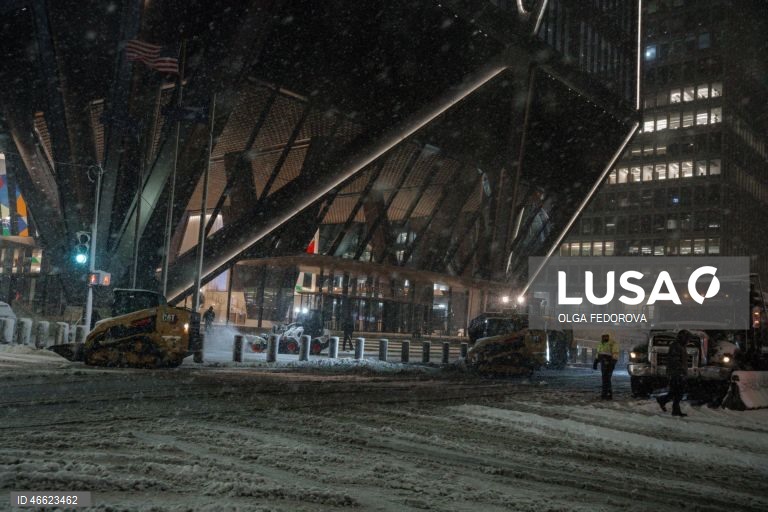 Nova Iorque: Alerta de nevasca emitido para a cidade de Nova Iorque