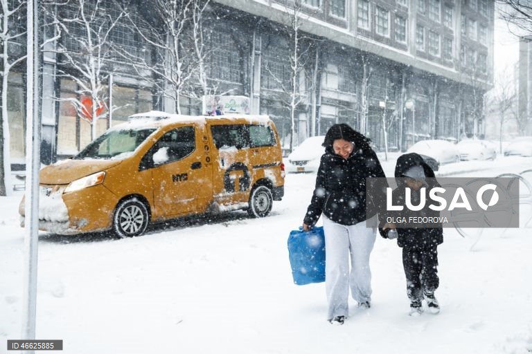 Nova Iorque: Alerta de nevasca em vigor para a cidade de Nova Iorque