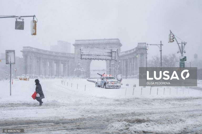 Nova Iorque: Alerta de nevasca em vigor para a cidade de Nova Iorque