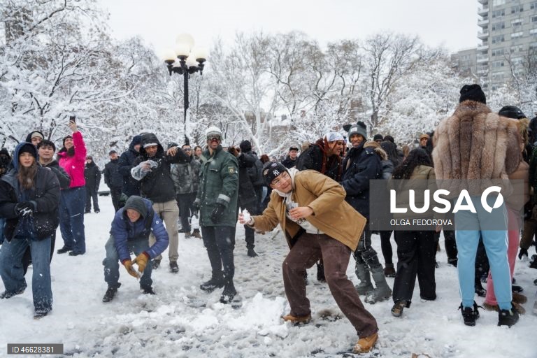 Nova Iorque: Alerta de nevasca em vigor para a cidade de Nova Iorque