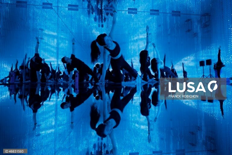 Japão: Evento de ioga em Tóquio