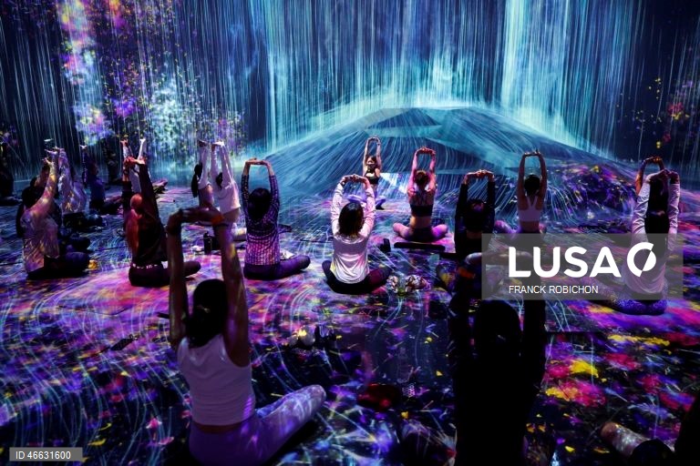 Japão: Evento de ioga em Tóquio