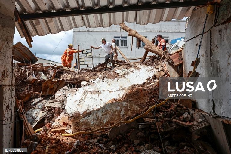 Brasil: Tempestade em Minas Gerais provoca mortes e desaparecidos