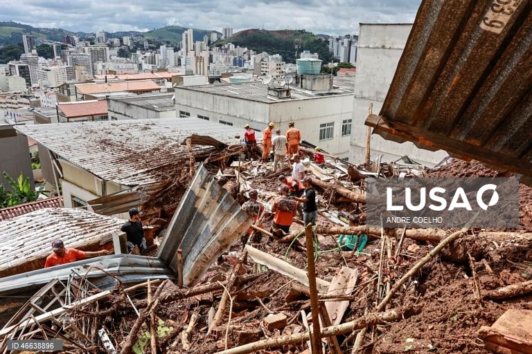 Brasil: Tempestade em Minas Gerais provoca mortes e desaparecidos