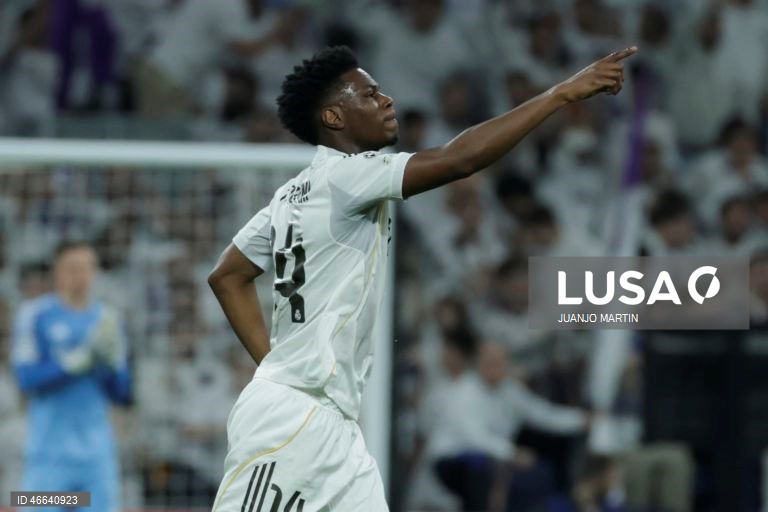 Futebol: Liga dos Campeões: Real Madrid vs Benfica