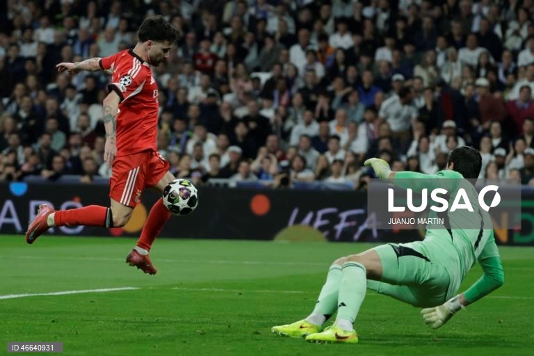 Futebol: Liga dos Campeões: Real Madrid vs Benfica