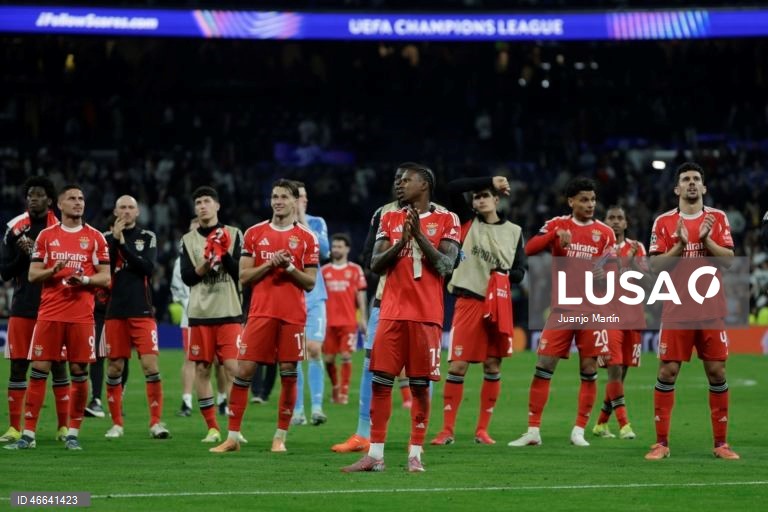 Futebol: Liga dos Campeões: Real Madrid vs Benfica