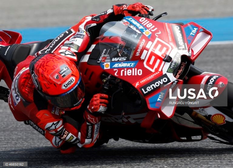 Sessão de treinos do Grande Prémio de Motociclismo da Tailândia - MotoGP