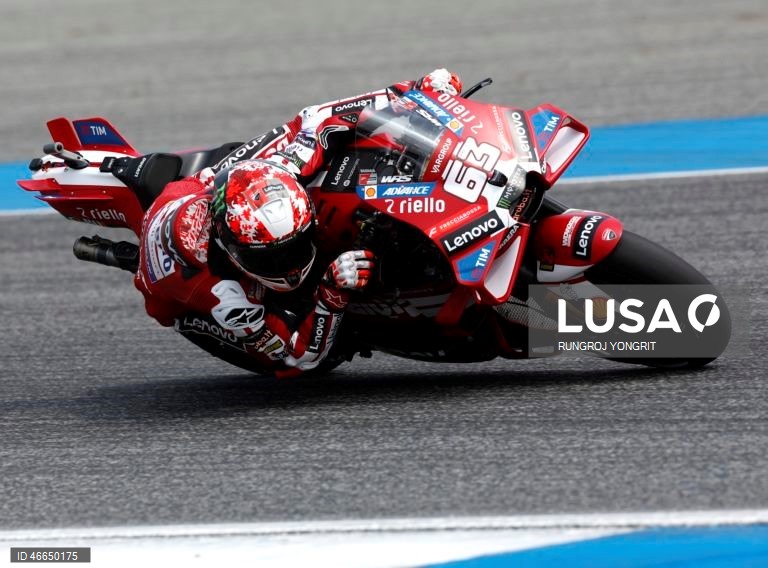 Sessão de treinos do Grande Prémio de Motociclismo da Tailândia - MotoGP