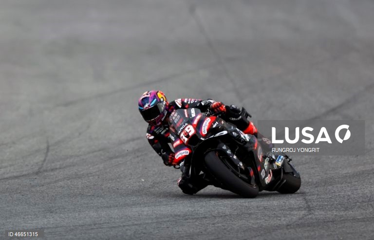 Sessão de treinos do Grande Prémio de Motociclismo da Tailândia - MotoGP