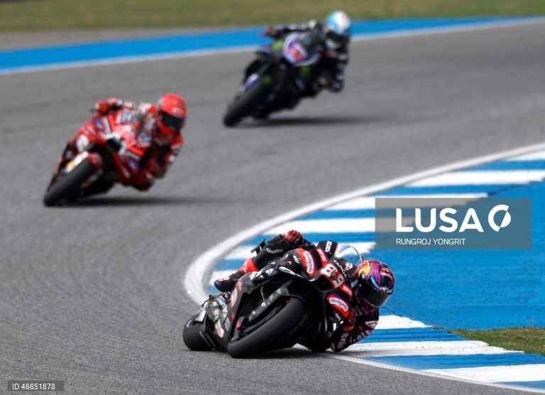 Sessão de treinos do Grande Prémio de Motociclismo da Tailândia - MotoGP