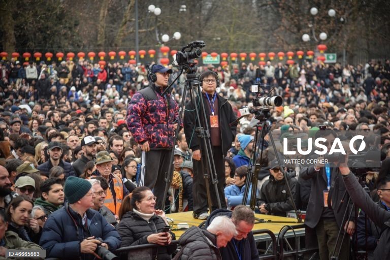 Itália: Celebrações do Ano Novo Lunar Chinês em Milão