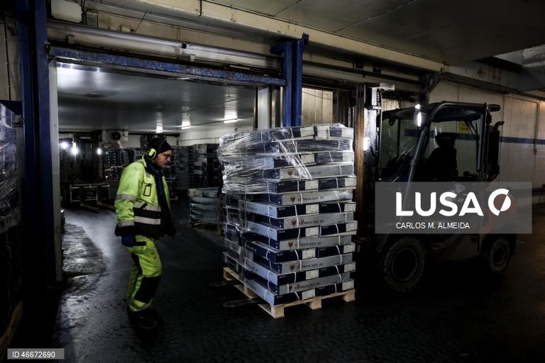 O Conselho Norueguês dos Produtos do Mar (NSC), entidade pública responsável pela promoção interacional dos produtos do mar do país, vai investir em Portugal até cerca de 800.000 euros este ano, mesmo perante a diminuição da produção, afetada pelas quotas, em Ålesund, Noruega, 27 de fevereiro de 2026. (ACOMPANHA TEXTO DA LUSA DO DIA 04 MARÇO DE 2026). CARLOS M. ALMEIDA/LUSA