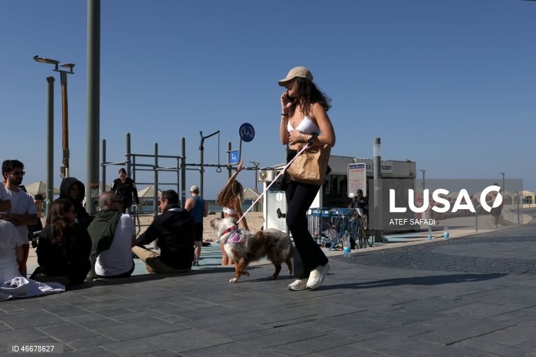 Israel: Vida quotidiana em Tel Aviv apesar da ameaça de ataques iranianos