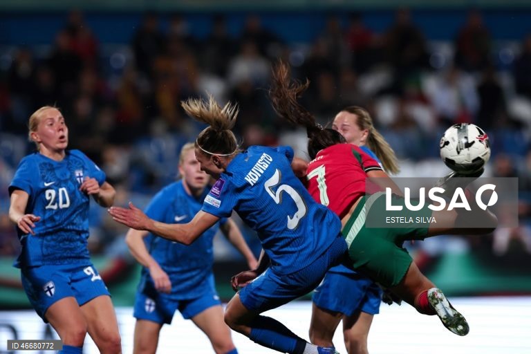 Futebol: Qualificação o Campeonato do Mundo Feminino de 2027 - Portugal vs Finlândia 