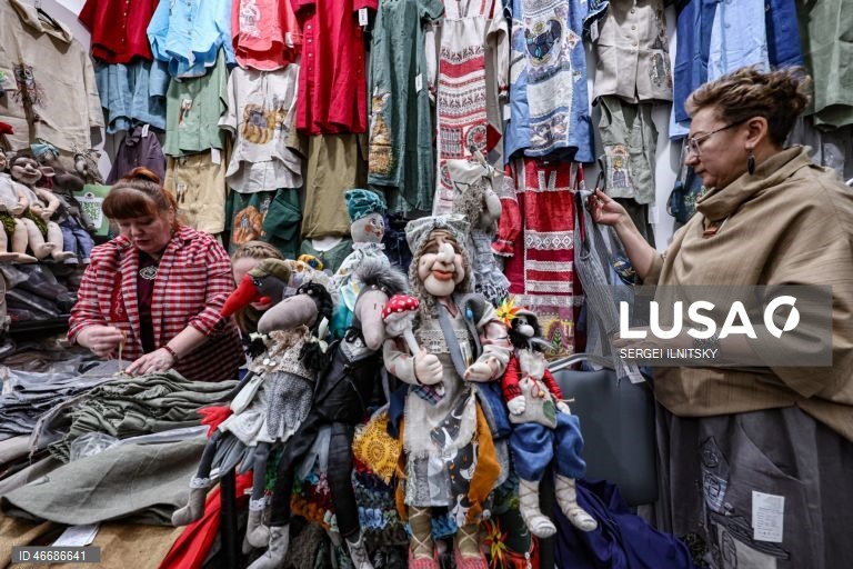 Moscovo: Artesanato popular da Rússia